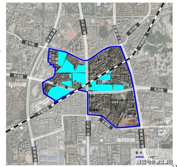 龙岗坂田五和枢纽旧改最新停顿