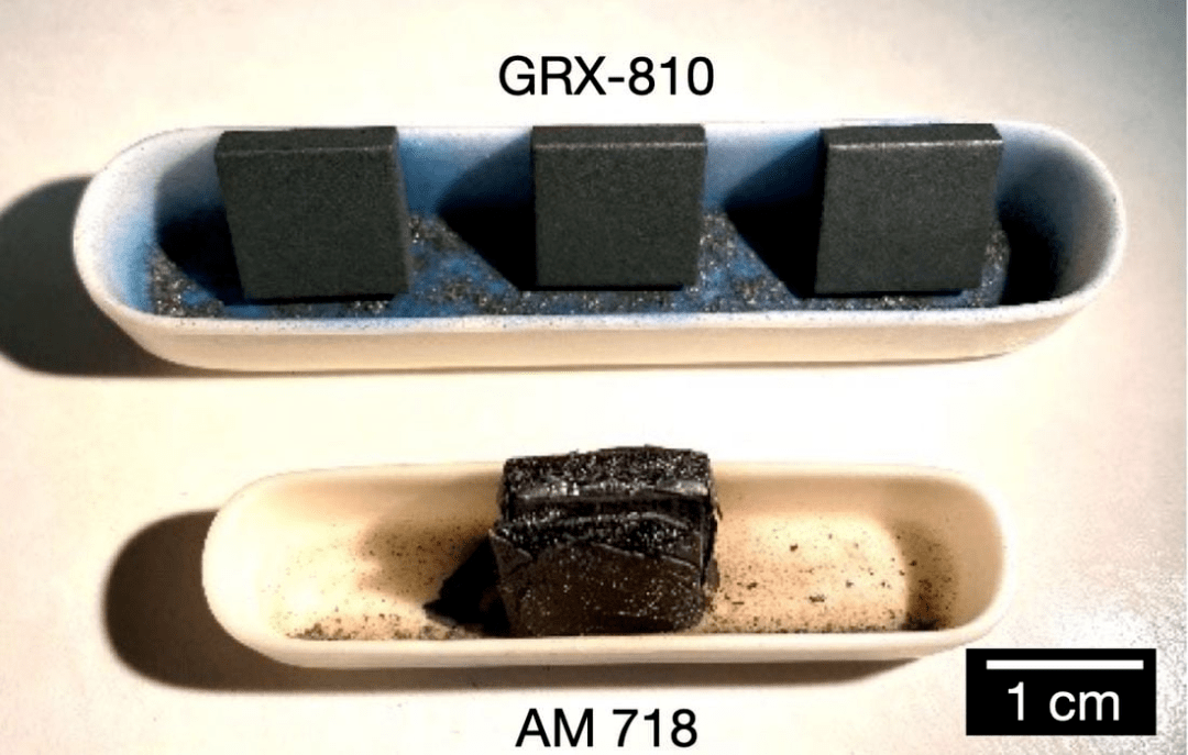 NASA推出GRX-810：改动游戏规则的3D打印合金