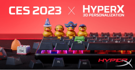 通过“3D打印”实现游戏外设个性化定制！PG电子游戏HyperX推出“HX3D”(图1)