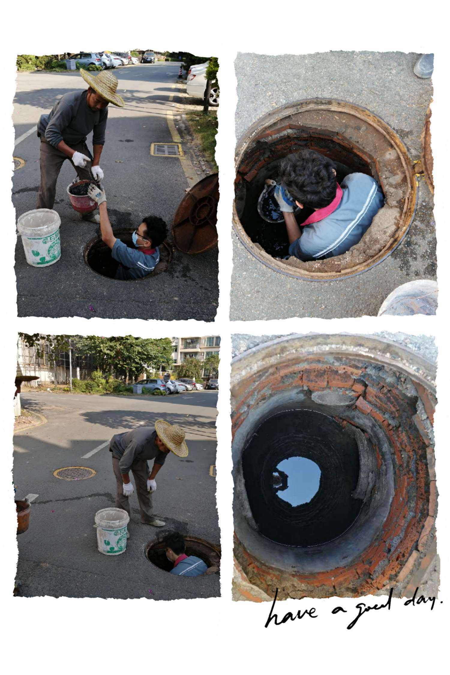 环保行米乐m6动宜兴开发区污水井清理为城市注入清流
