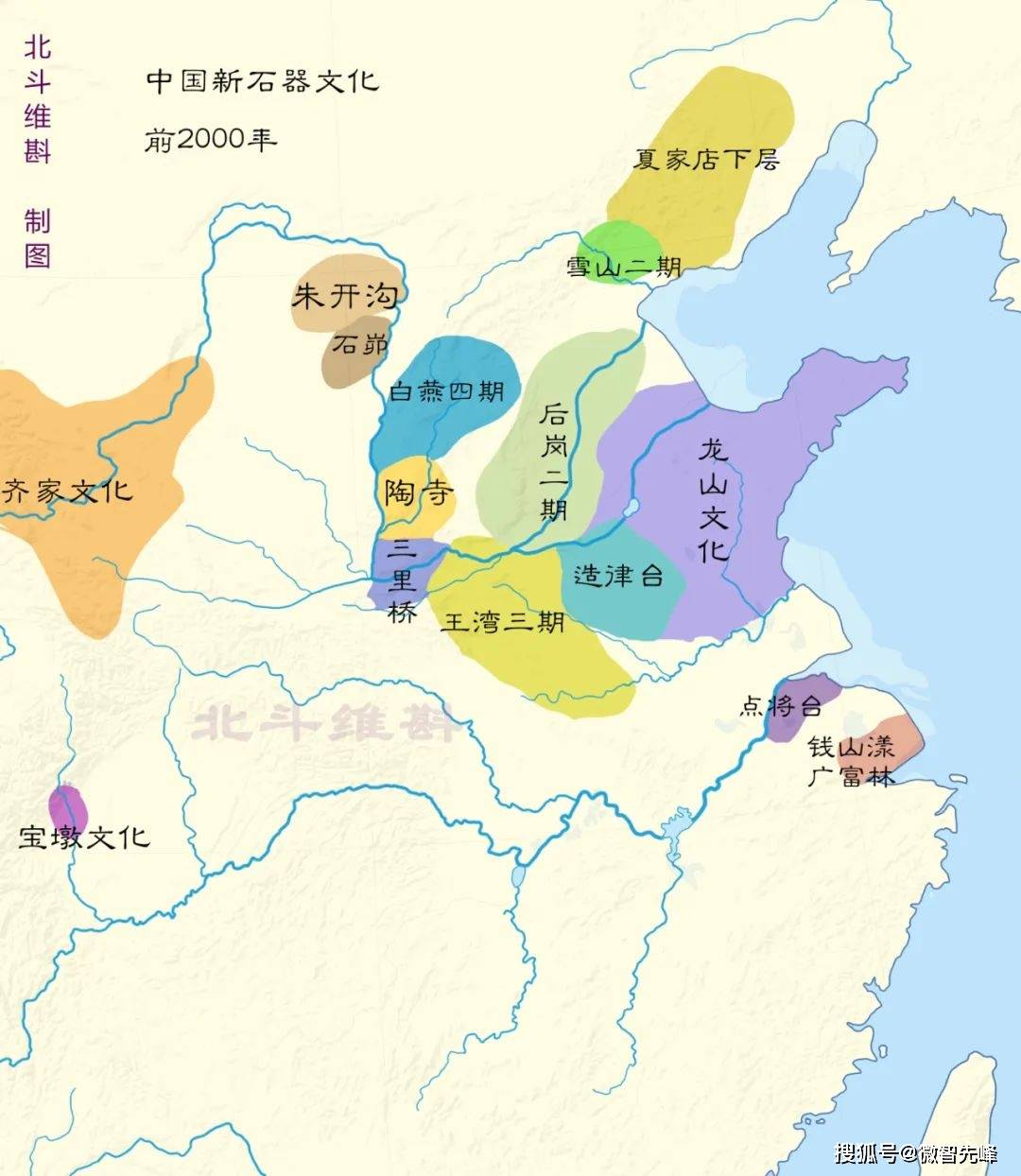 亚星体育中华文明是如何起源的？通过地图了解中国新石器文化的演化过程(图8)