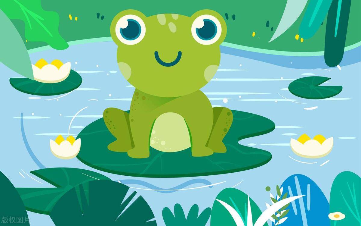 胎教故事： 小青蛙的大嘴巴