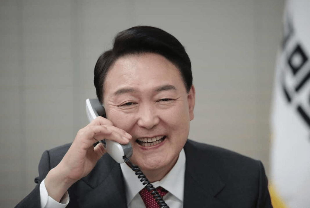 从韩国向中国打电话