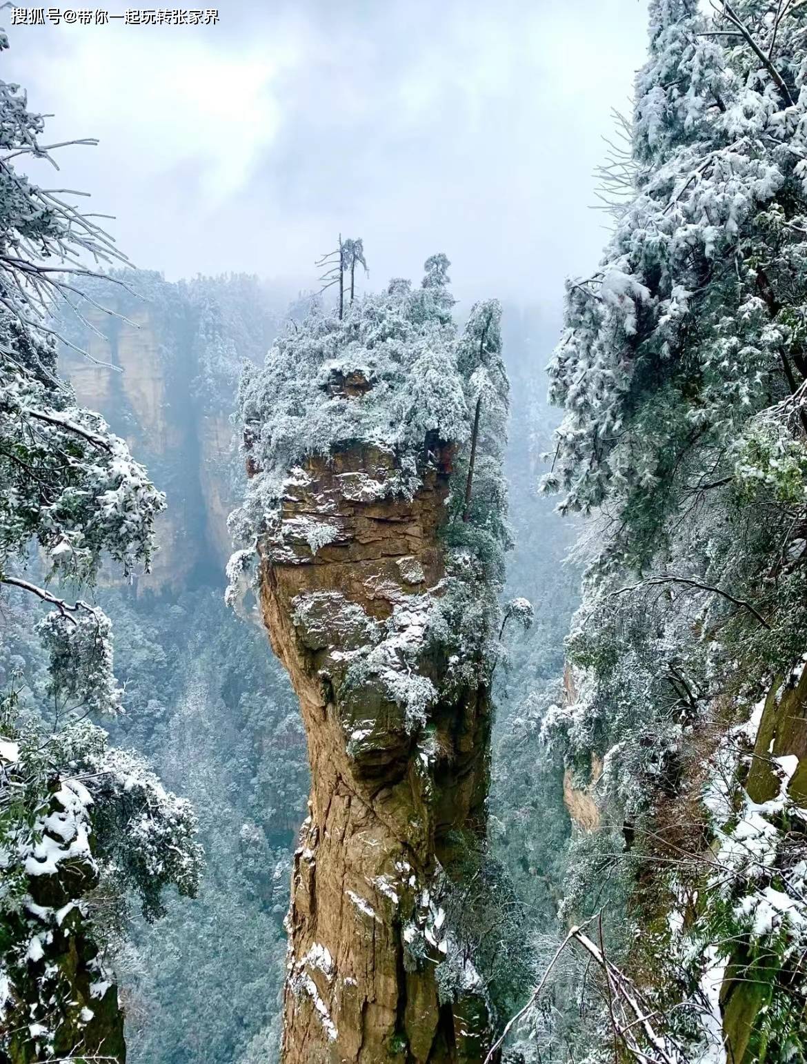 一起去张家界看雪景吧-一份张家界凤凰古城5日游旅游攻略