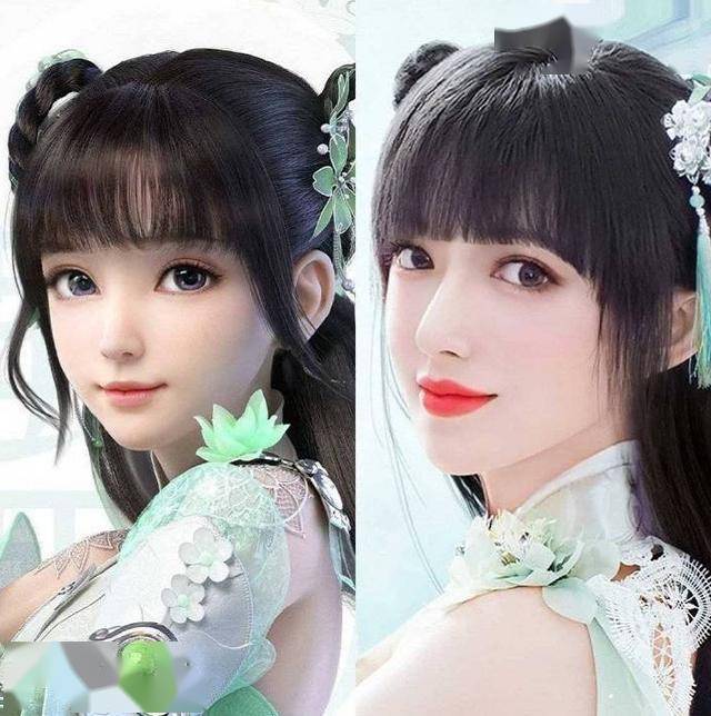 手捧伤心花,回眸微笑,这完全就是从原著中走出来的碧瑶啊,这次程潇cos