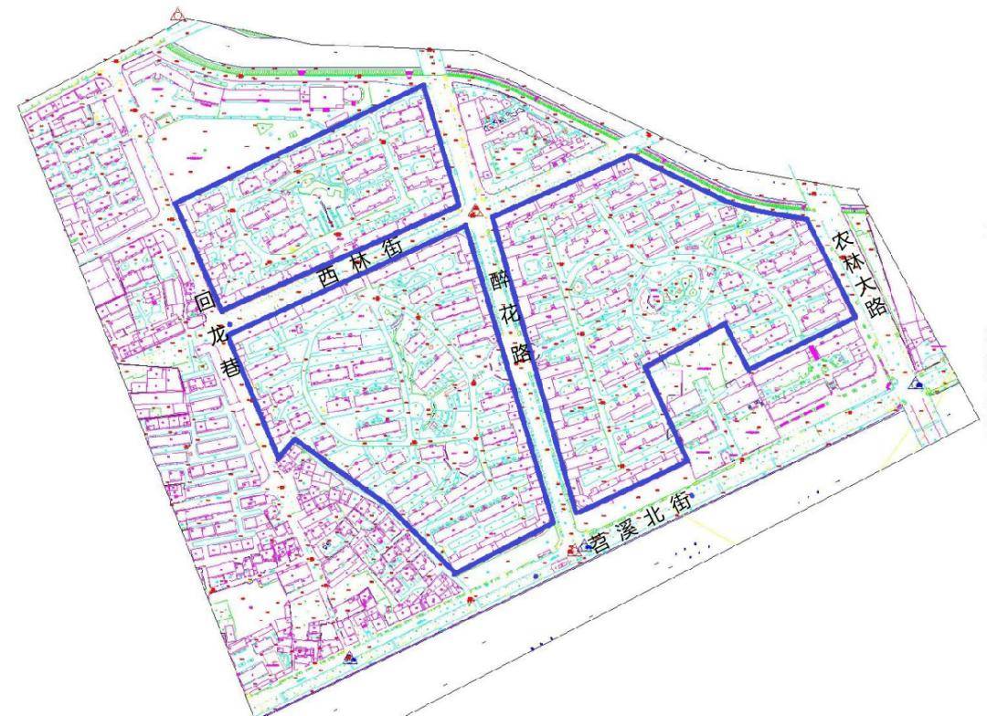 港闸区各街道2020年g_夜晚街道图片
