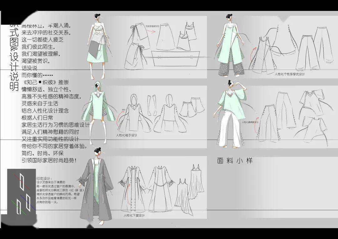 最近大赛入围有点多!2020中国国际家居服设计大赛(入围名单 效果图)