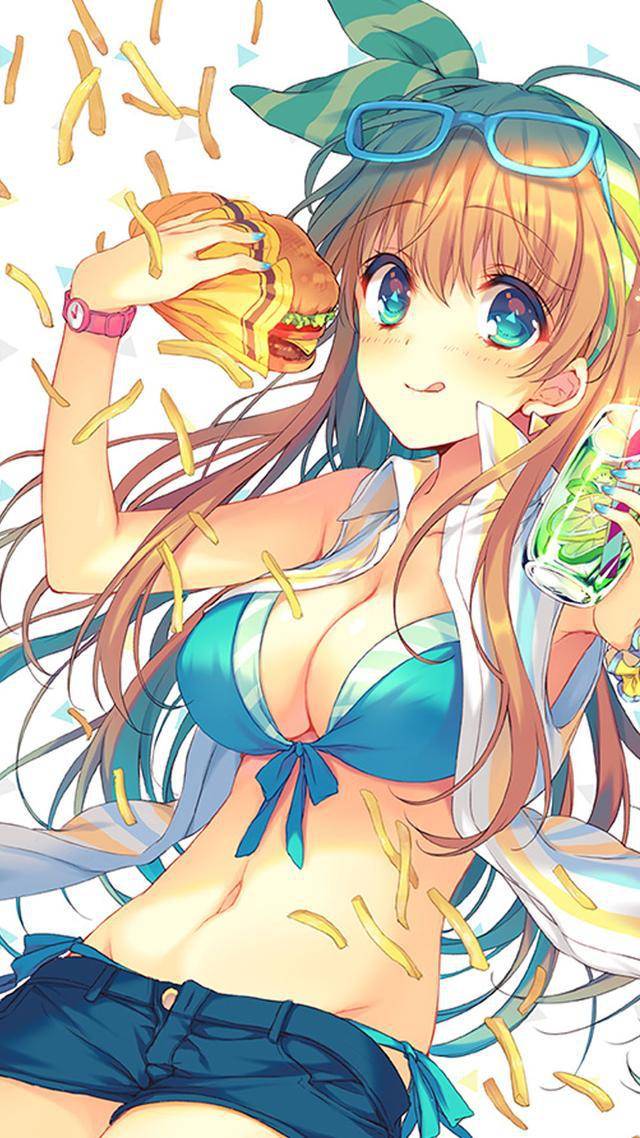 动漫少女高清手机屏保壁纸分享