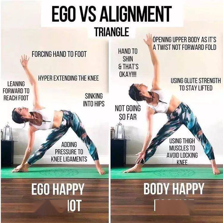 瑜伽三角式,你真的练对了吗?