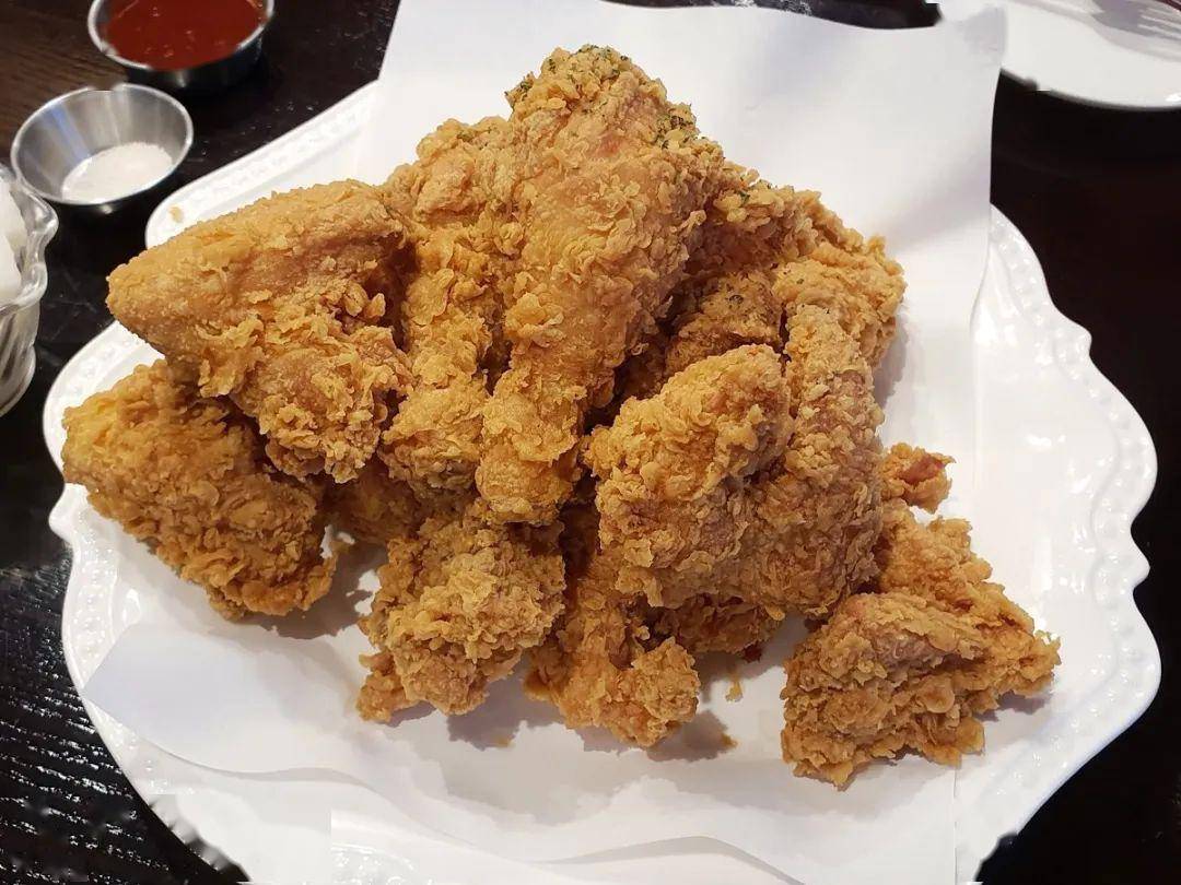原味炸鸡   配蜂蜜芥末酱