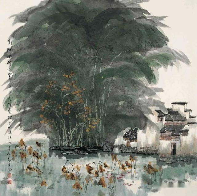 走在传统与现代的大道上|赵准旺山水画欣赏