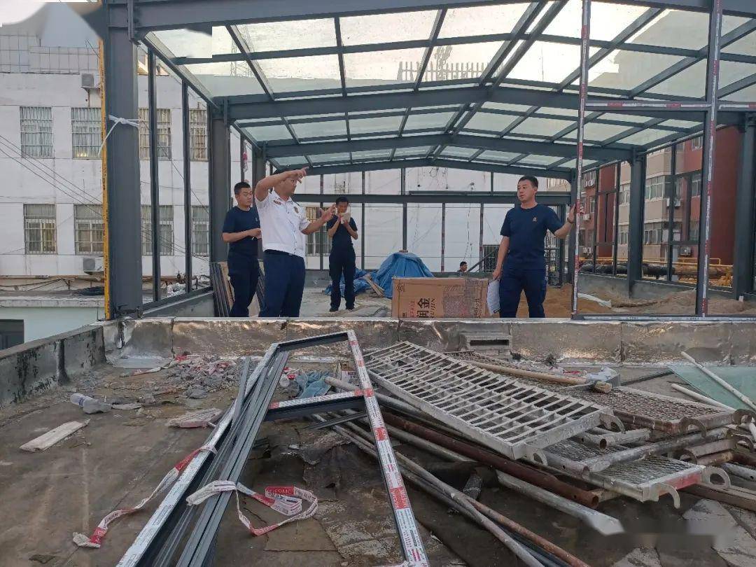 查晾衣房改造建设进度