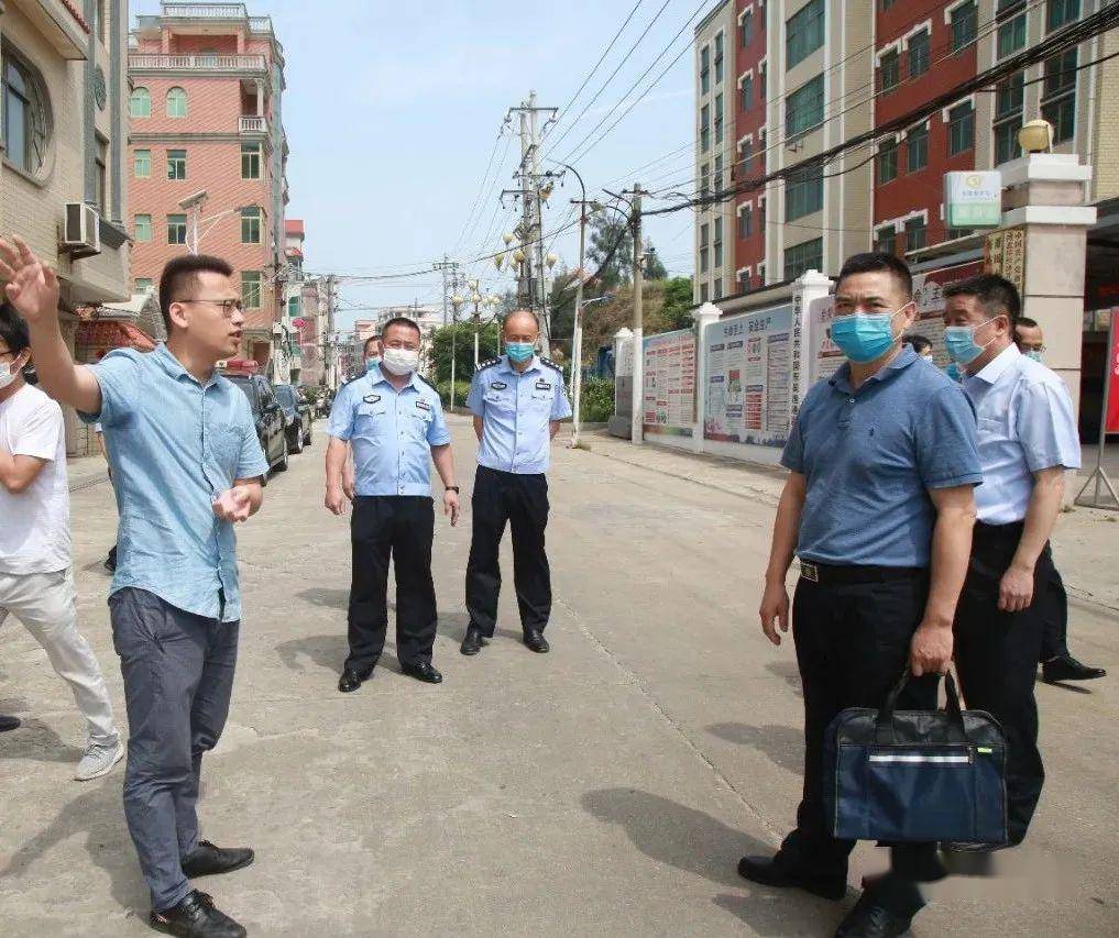 福州海关缉私局领导带队到北岸经开区调研反走私工作