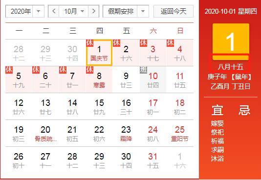 天文今年惊喜特别多 国庆中秋同一天,农历四月生的人还有意外惊喜…