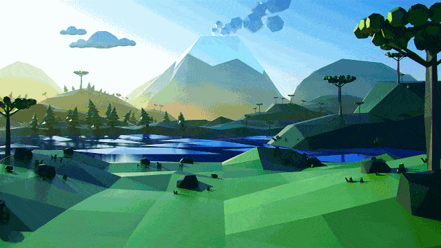 既要平面又要立体,是时候献出low-poly风了!(内附精选