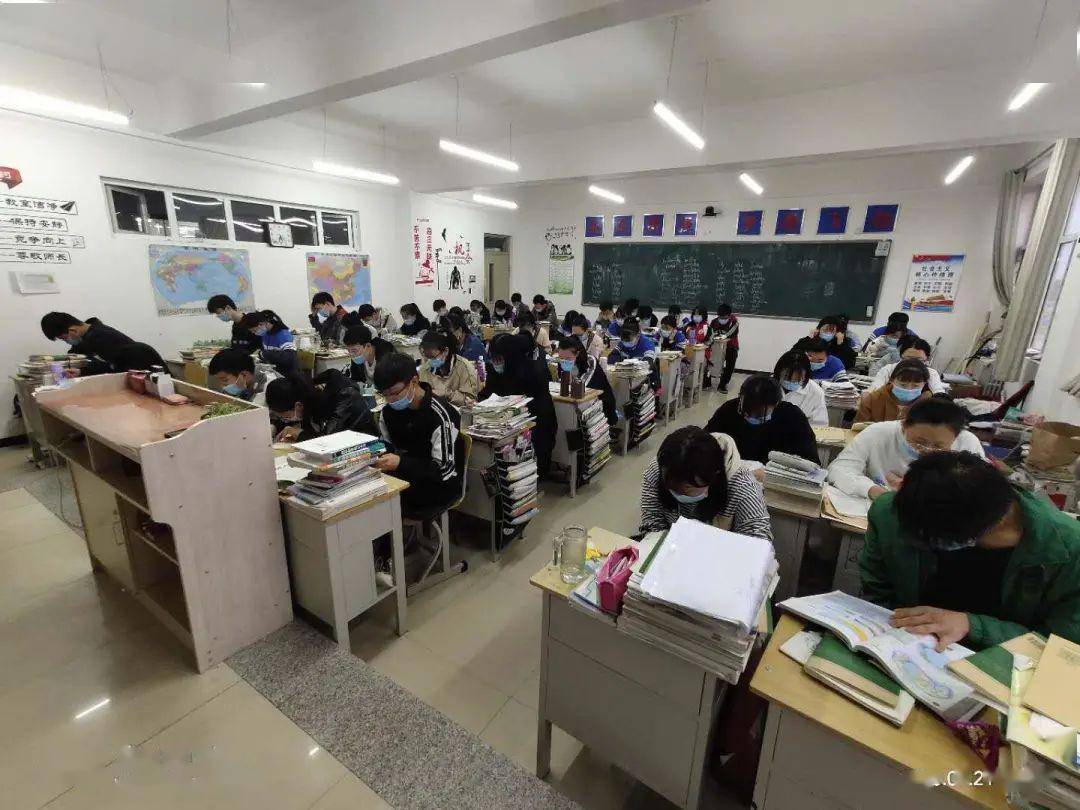 沽源一中高三复学一月记.