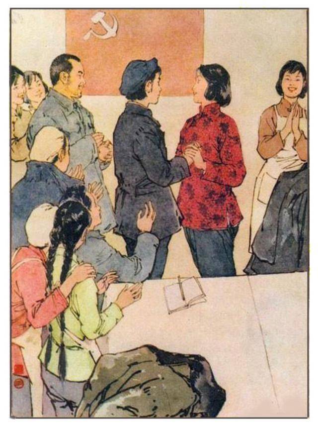 中国当代书籍插图艺术欣赏 (三十八)《上海的早晨》华三川插图