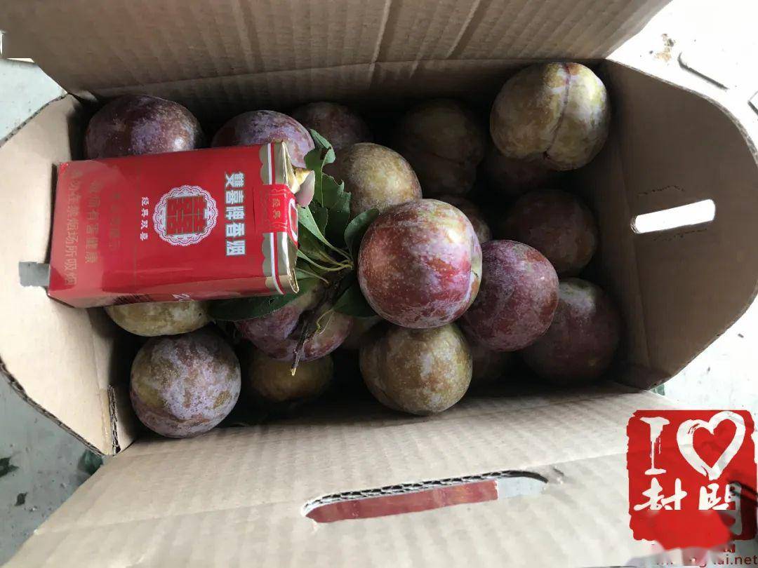 在旁边放包香烟对比一下,你就能知道果实有多大.