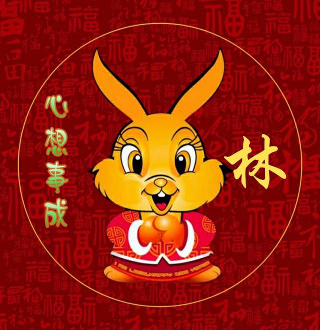 十二生肖常用姓氏微信壁纸,福气多多,心想事成,专属于你