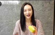 女演员王鸥在微博视频中，手把手教你做“酸嘢”