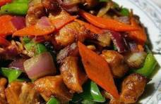 下饭菜：辣炒鸡腿肉，泡椒炒肉片，干锅肥肠，香菇炒菜心