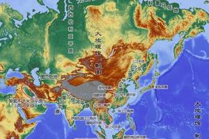 地图看"亚洲十大平原":俄罗斯面积最大,中国平原人口最多