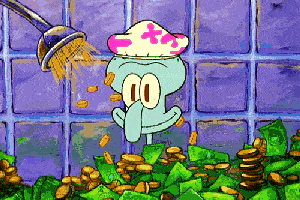 财运天降的祝福语表情包gif图片合集