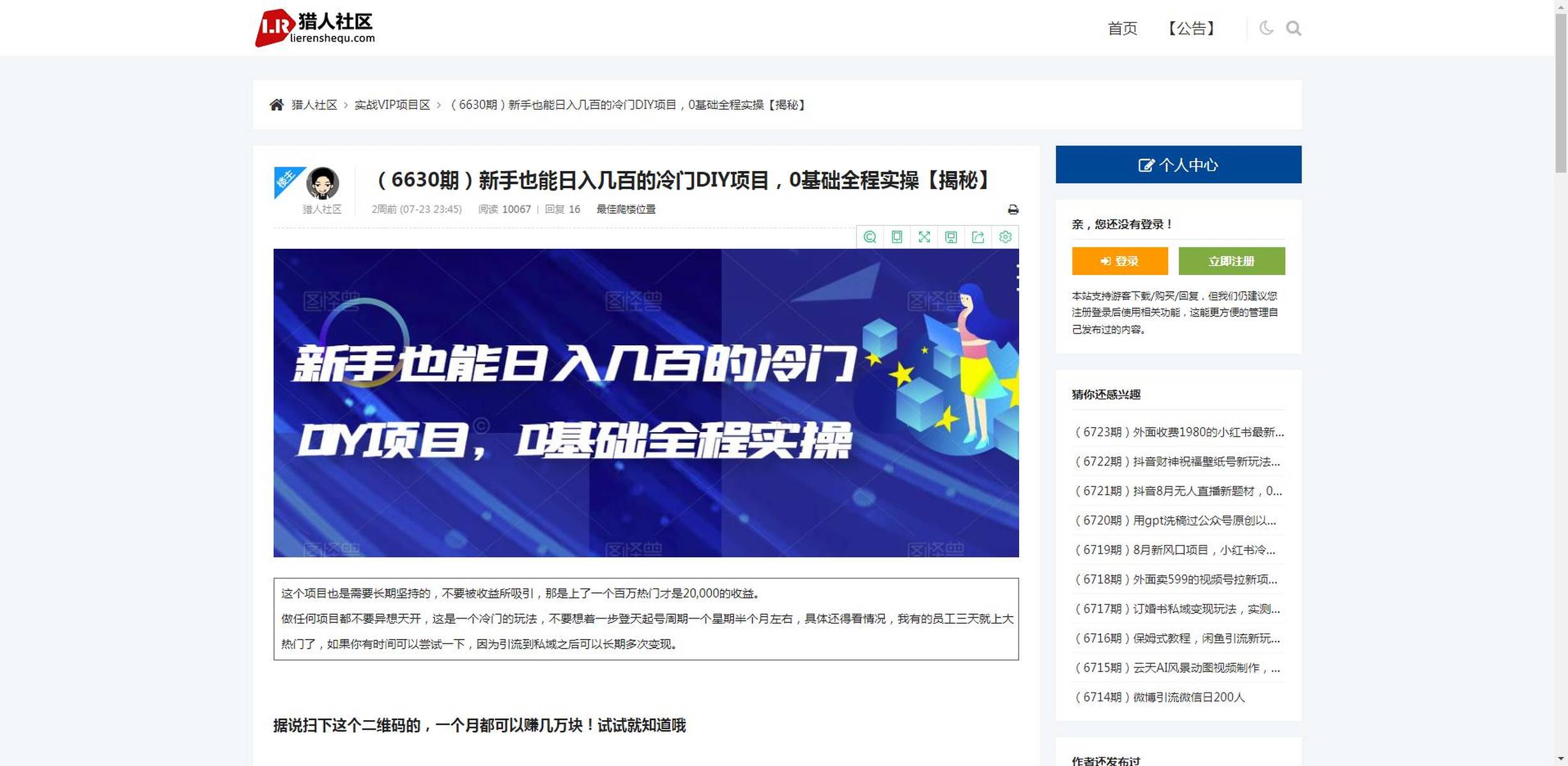 如何在DIY电子网站上找到最适合初学者的项目指南？  第1张