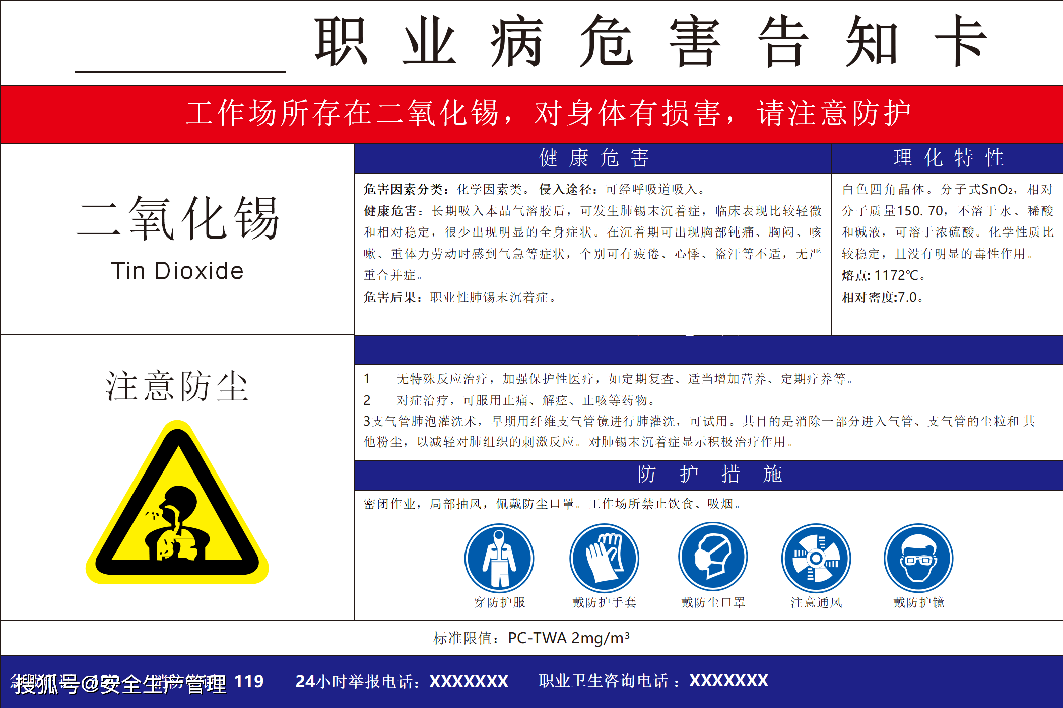 职业病危害告知卡103页