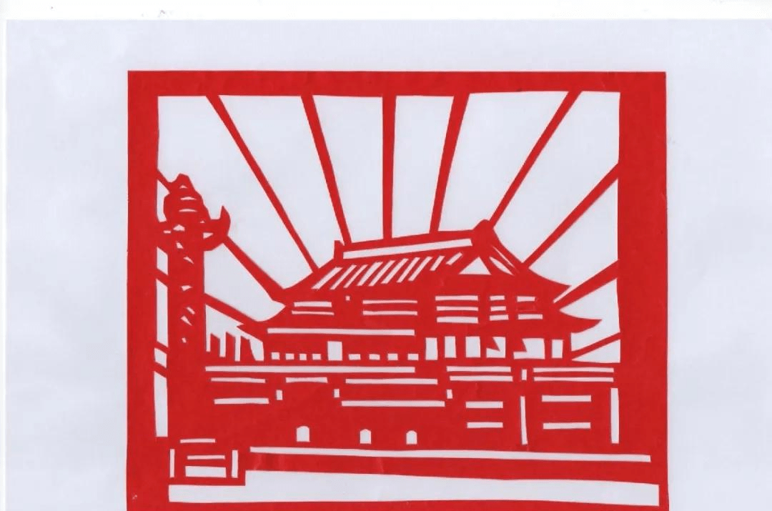 枣庄市舜耕中学组织学生进行剪纸作品比赛_中国共产党