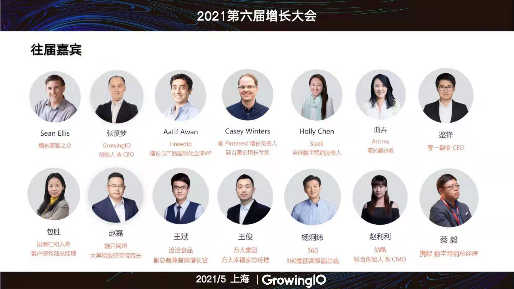 述信科技ceo彭圣才应邀参加第六届增长大会,并将发表主题演讲.