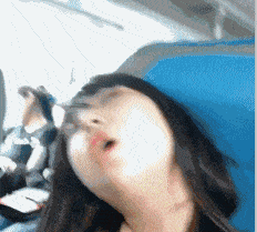 搞笑gif趣图,我有一只小毛驴,我从来也不骑!