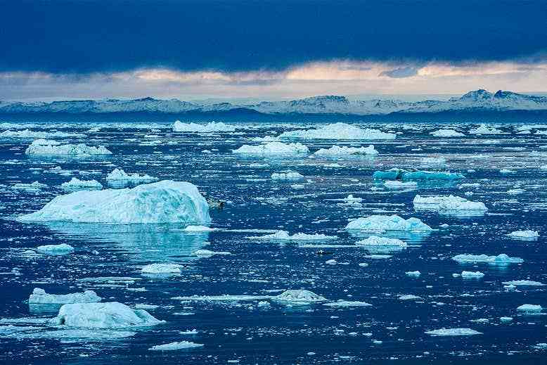 如果实现巴黎气候协定的目标,由冰川和冰盖融化引起的海平面上升可