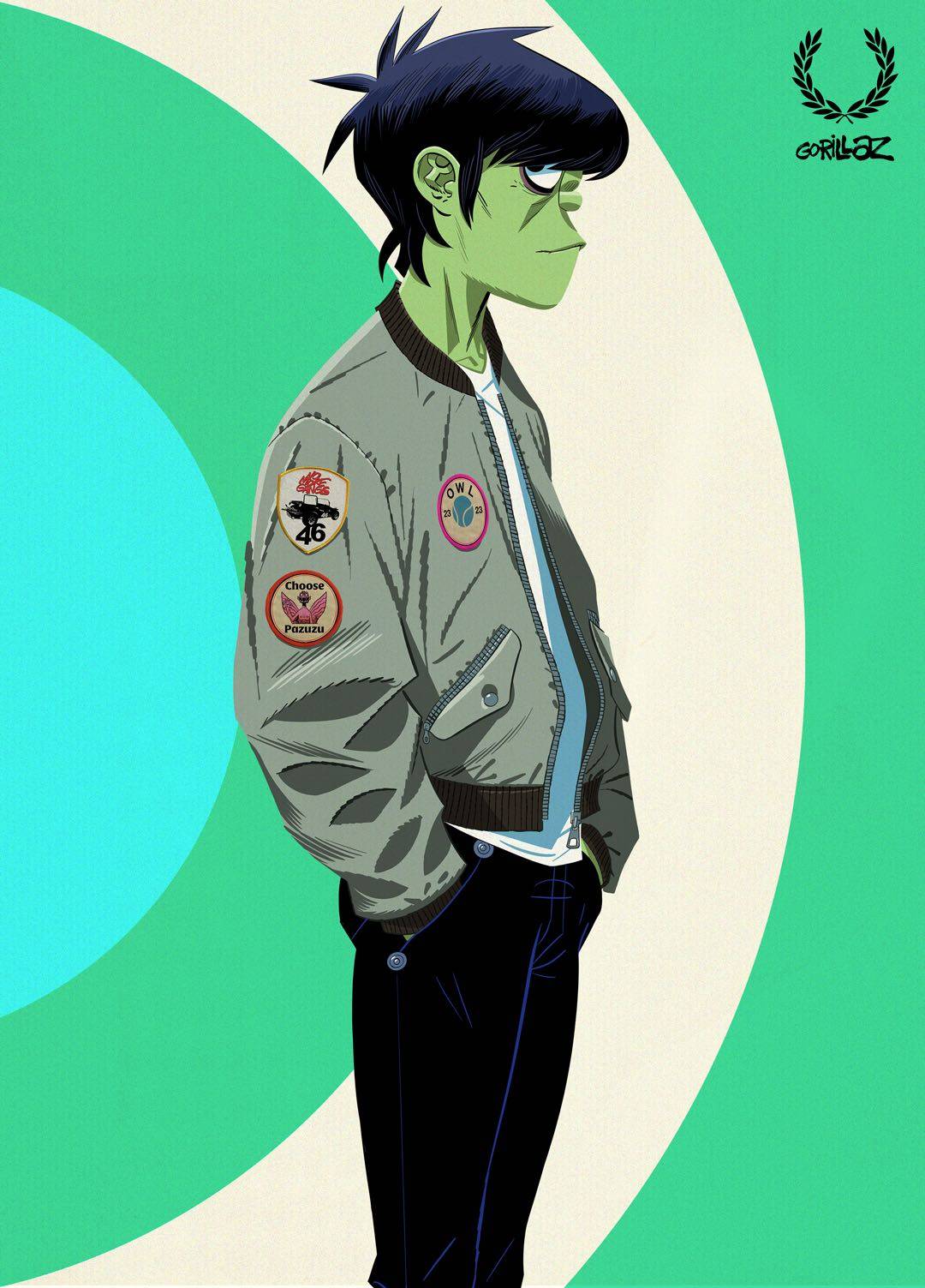 fred perry x gorillaz 梦幻联动 全新联名系列520发布!