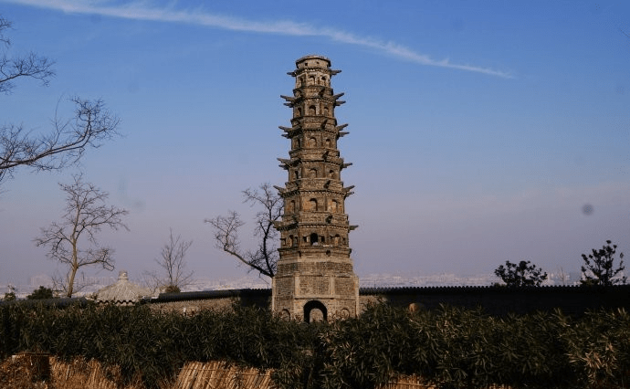 世界第一斜塔南京方山定林寺塔