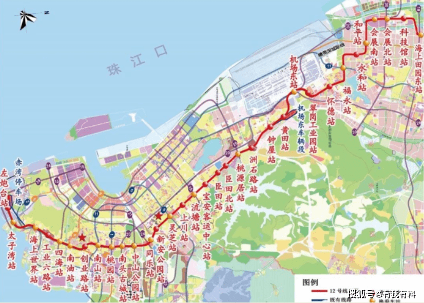 原创迎来重要节点深圳地铁12号线2022年通车