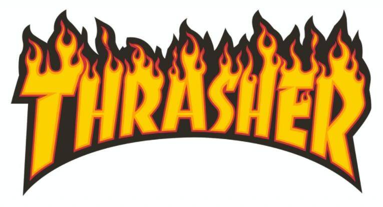 thrashertrasher傻傻分不清匪帮说唱人手一件火焰标别说你还不知道