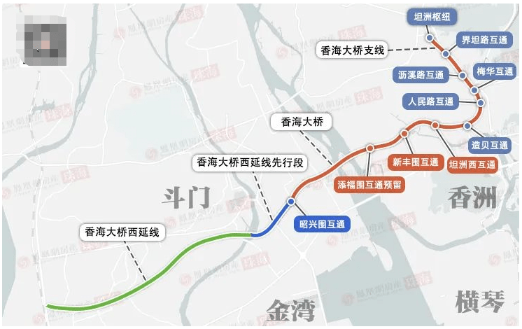 坦洲63造贝冲刺阶段香海大桥支线今年底通车