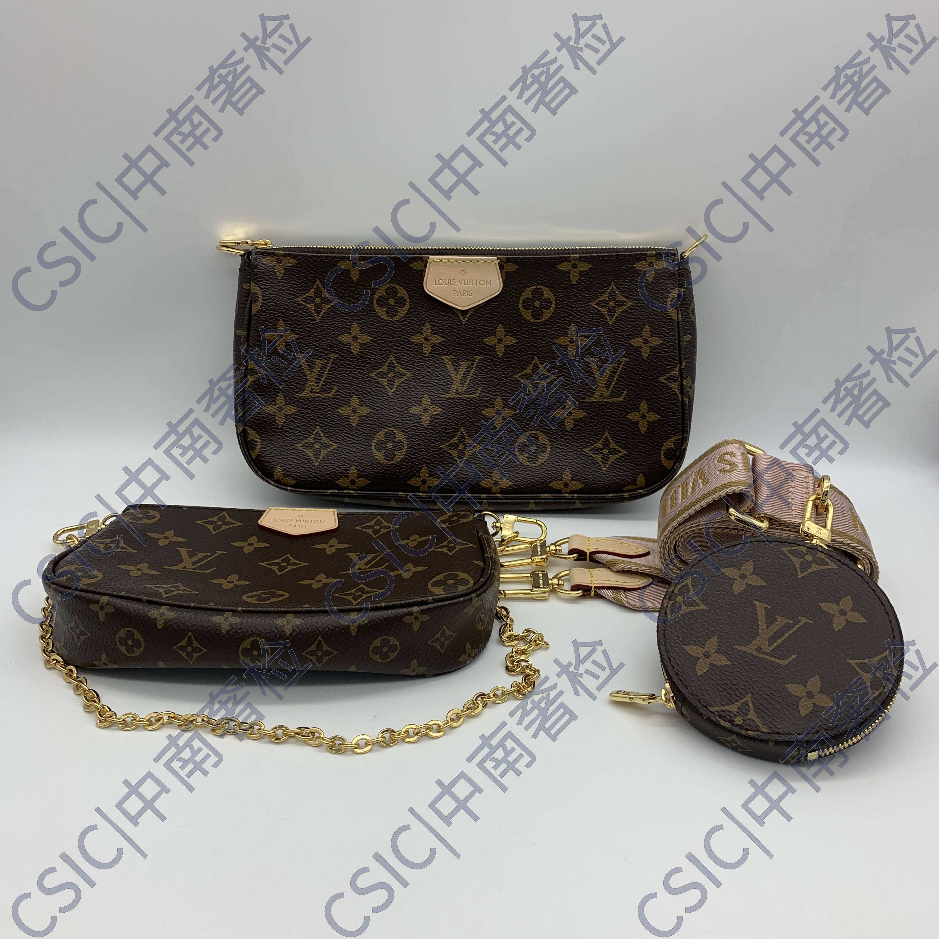 csic |中南奢检鉴定系列:lv路易威登五合一手袋鉴定记录