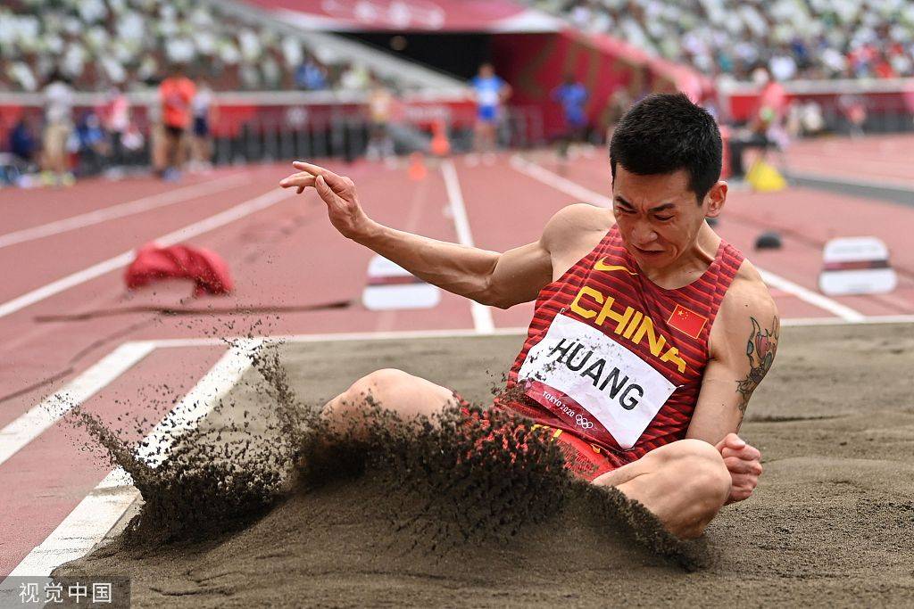 1/ 12 北京时间8月2日,2020东京奥运会跳远决赛,中国选手黄常洲出战.