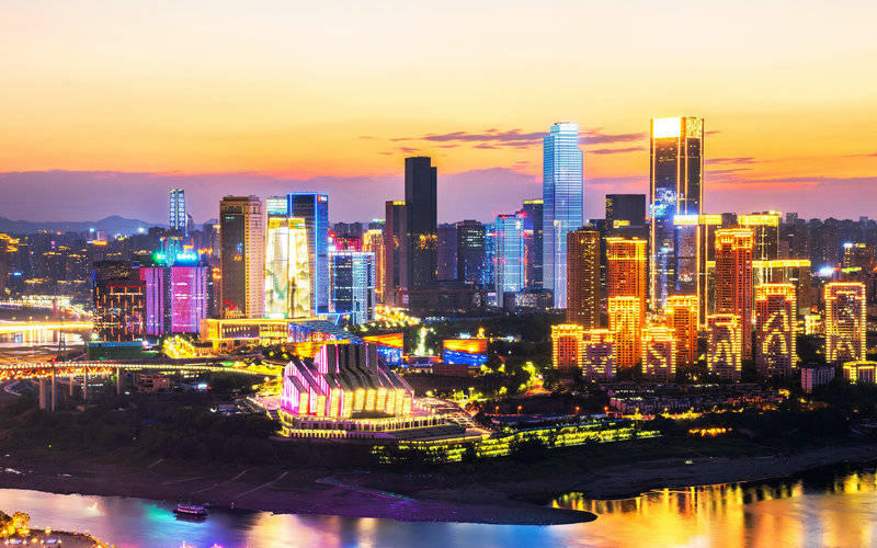 江北嘴cbd是重庆长嘉汇大景区的重要组成部分