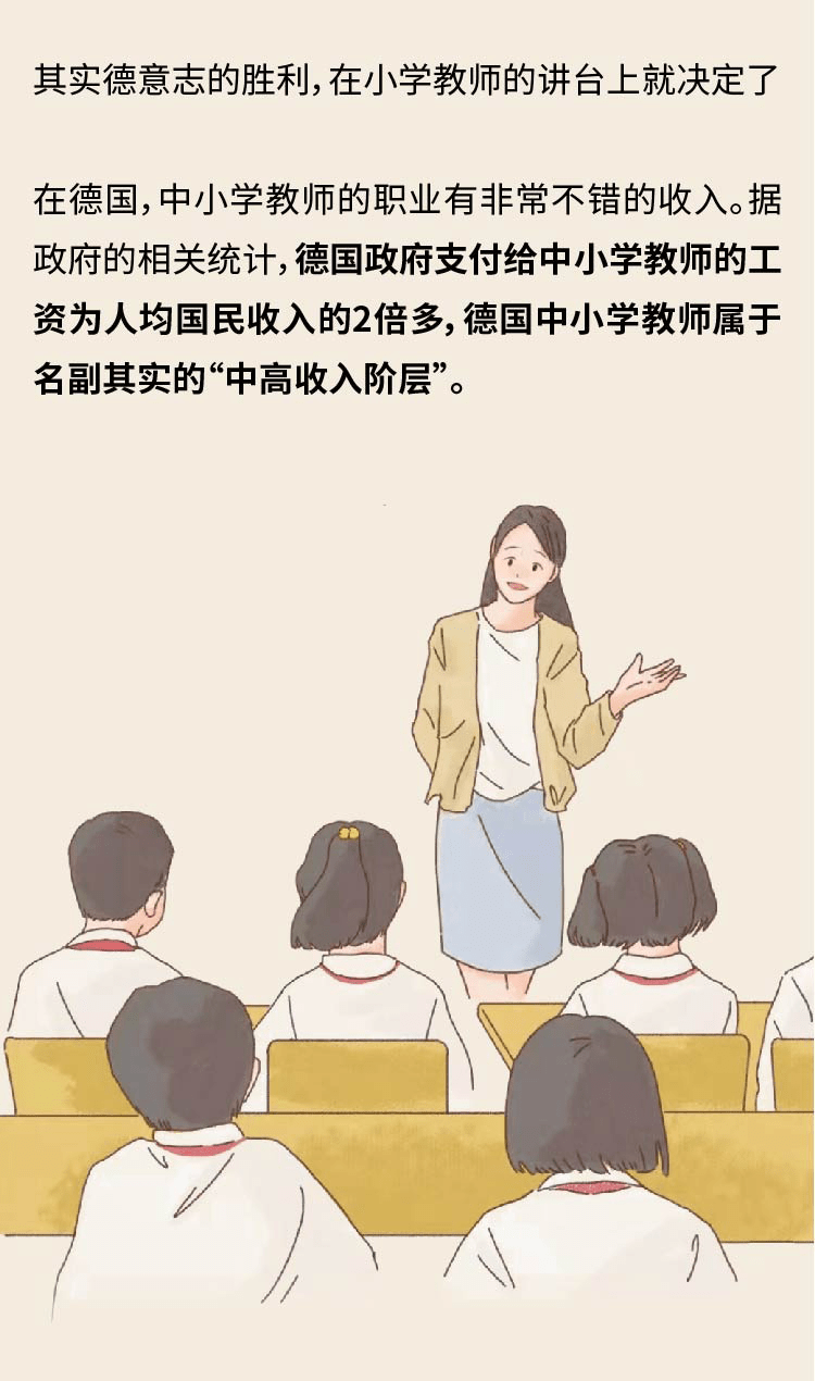 德国的强大,在小学教师的讲台上就决定了_易启