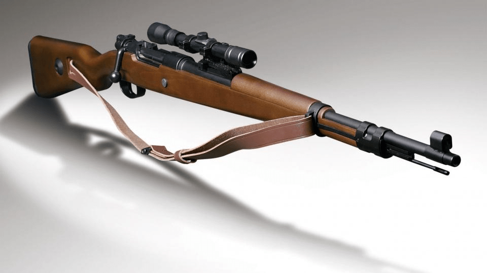 毛瑟kar98k是第二次世界大战时期,德国军队装备的制式手动步枪.