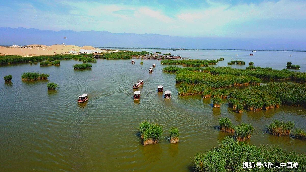 原创游览沙湖生态旅游区感受江南水乡的风采体验大漠风光的景致