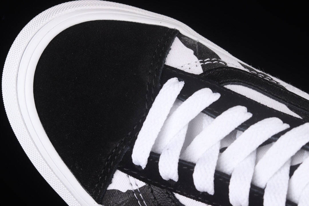 vansstyle36黑色,vansstyle36蓝色 vansstyle36万斯虎年限定豹纹印花棋盘格低帮板鞋