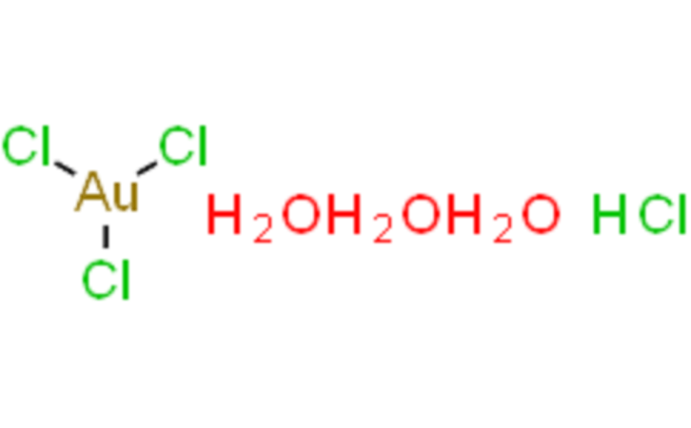 四氯金酸三水合物物理化学性质:分子式:aucl4h7o3分子量:393.