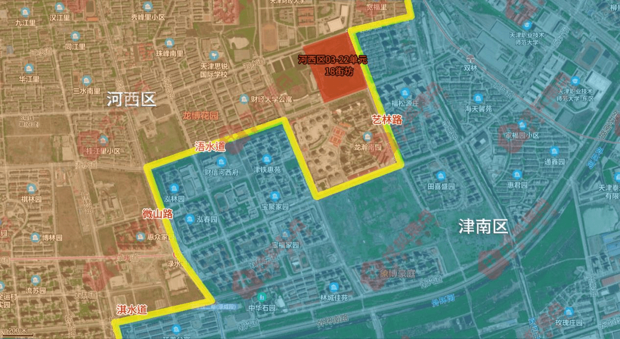 小海地宅地小学津南飞地变河西天津河西区两个片区释出新规划