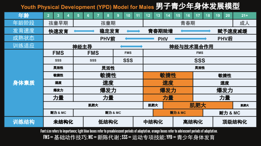 【收藏】什么是青少年训练的长期星空体育官网发展模型LTAD？(图4)