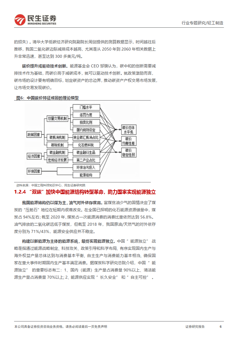 轻工造造“碳中和”专题陈述：CCER重启在望，我国碳交易市场大有可为（附下载