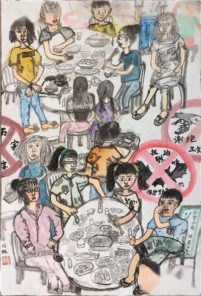 "阳光下成长"2020年上海市学生绘画书法摄影作品展青浦赛区评审顺利
